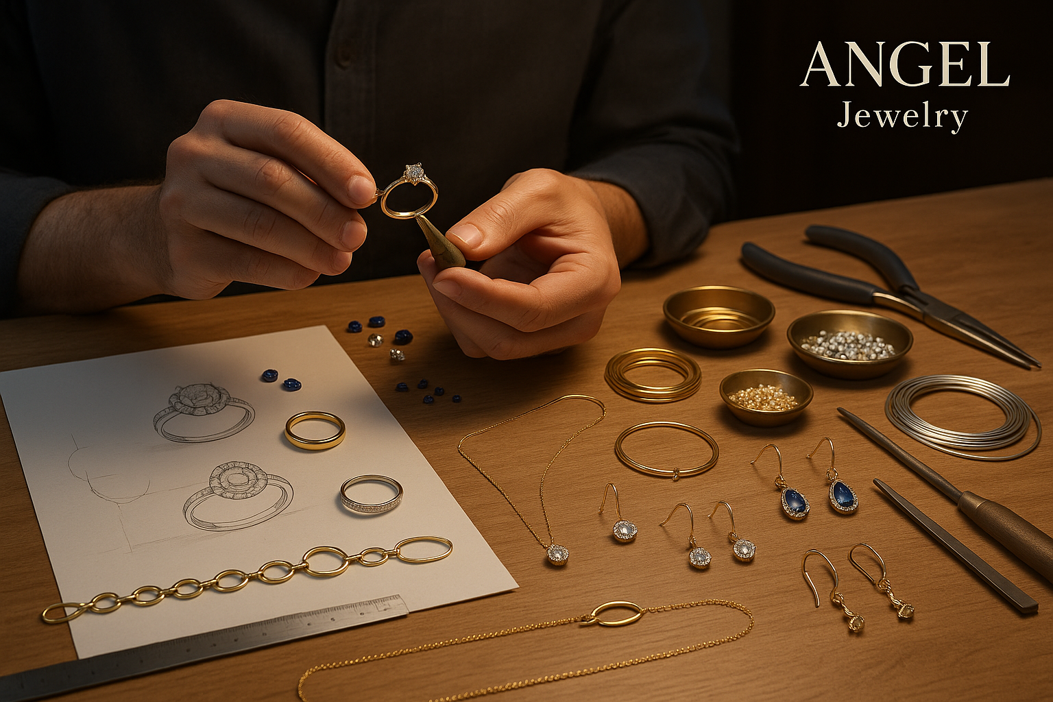 Custom jewelry service 