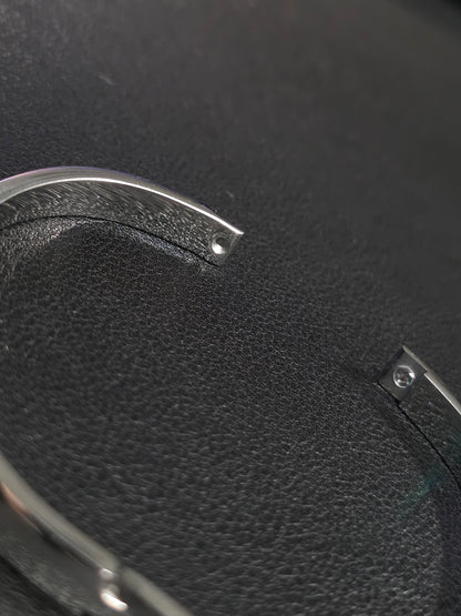 Elegant Stainless Steel Bangle with Crystal Accents – Sleek & Sophisticated