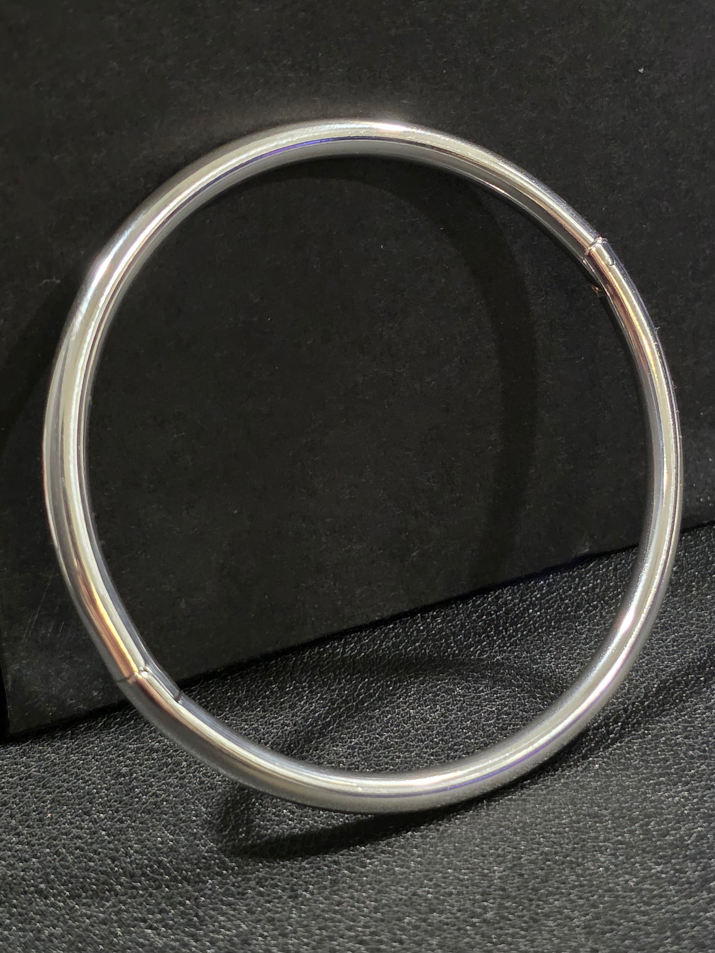 The Solis Bangle – Pure Steel Elegance