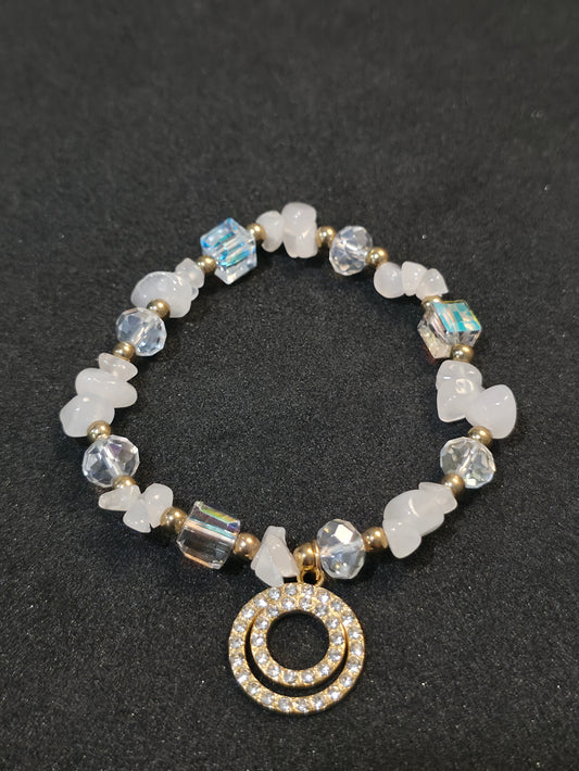 Handcrafted Crystal Charm Bracelets – Mixed Crystal Collection
